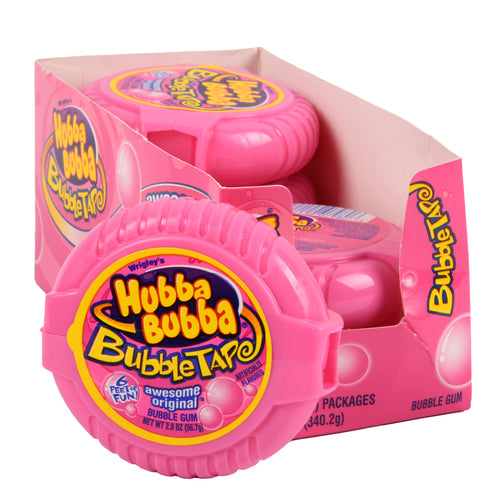 hubba bubba gum tape 2 oz original -- 6 per box