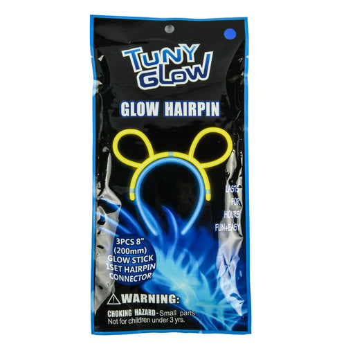 glow stick hairband asst color -- 12 per box