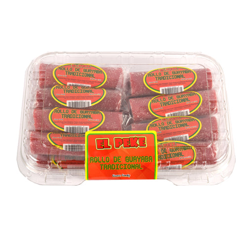 el peke rollo de guayaba tradicional -- 16 per box