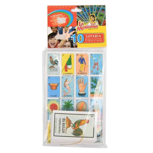 authentic mexican loteria -- 6 per box