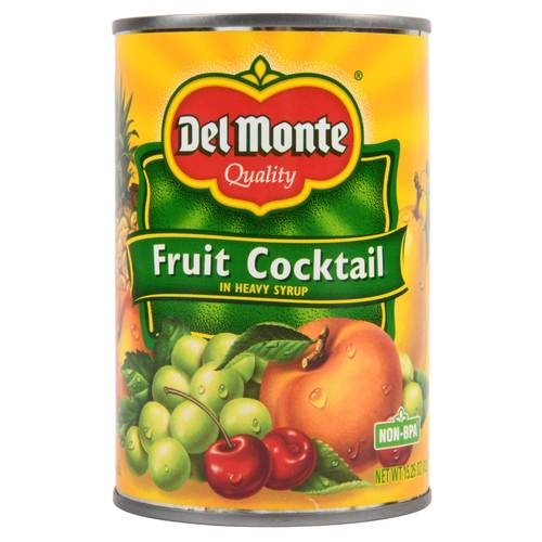 del monte fruit cocktail 15.25 oz -- 12 per case