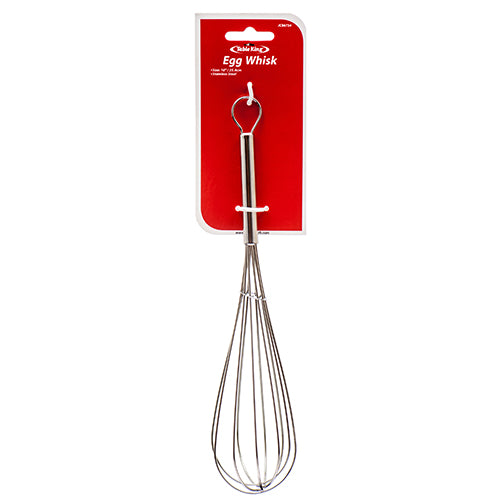 table king egg whisk 10 in stainless steel - aa pack -- 24 per box