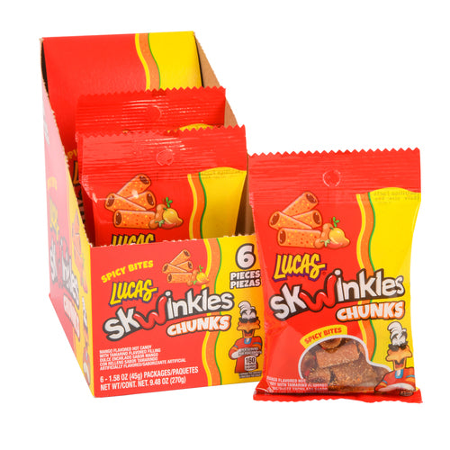 lucas skwinkles chunks 6 count -- 6 per box