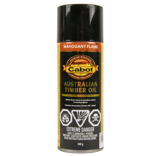 cabot timber oil mahogany flame 12 oz -- 6 per case