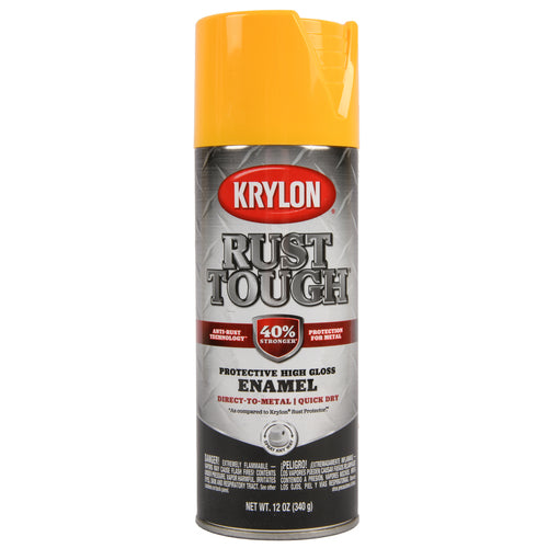 krylon high gloss sun yellowsafety yellow 12 oz -- 6 per case