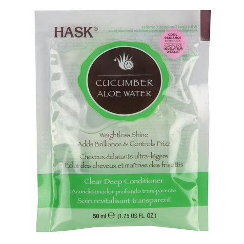 hask cucumber aloe water deep conditioner 1.75 oz -- 24 per case