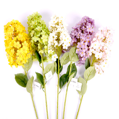 flower branch 83cm w asst colors -- 12 per box