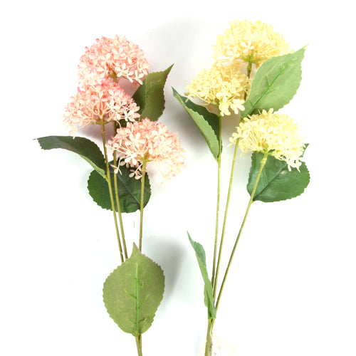 artificial flower branch 67cm w asst colors -- 12 per box