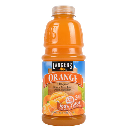 langers orange cocktail juice 32 oz -- 12 per case