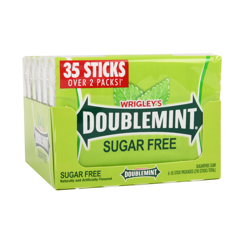 doublemint gum 35pk 6ct 8cs -- 6 per box