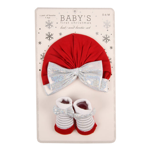 baby turban and sock set -- 6 per box