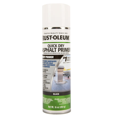 rust-oleum quick dry roof primer black -- 12 per case