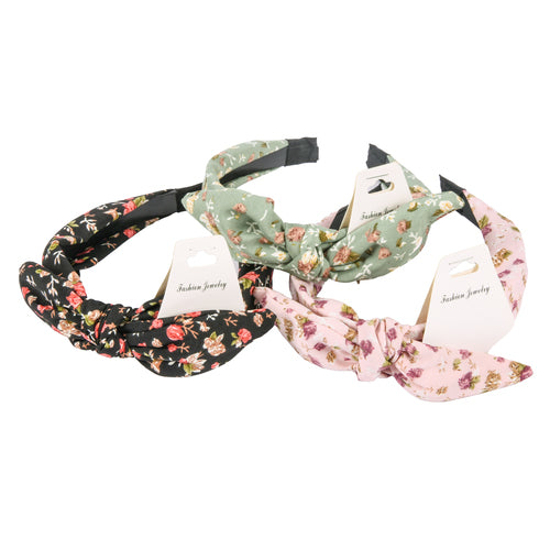 hair band flower asst colors hb933 -- 12 per box