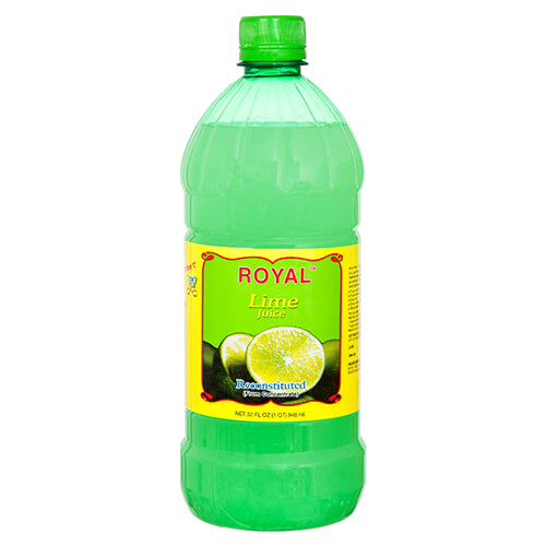 royal lime juice 32 oz bulk  -- 12 per case