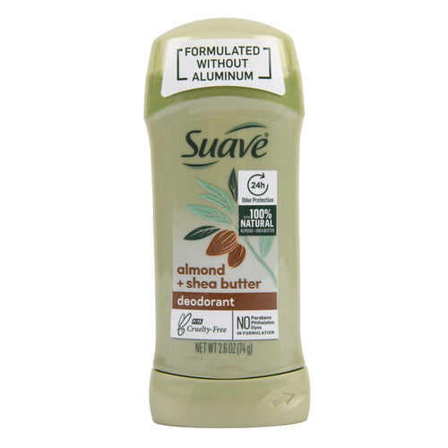 suave deodorant almond shea 2.6 oz -- 12 per case