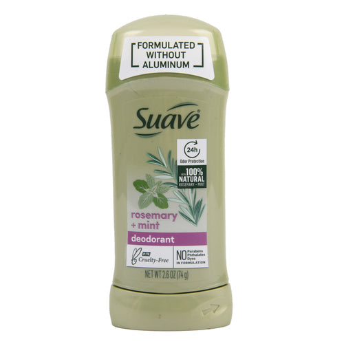 suave deodorant rosemary mint 2.6 oz -- 12 per case