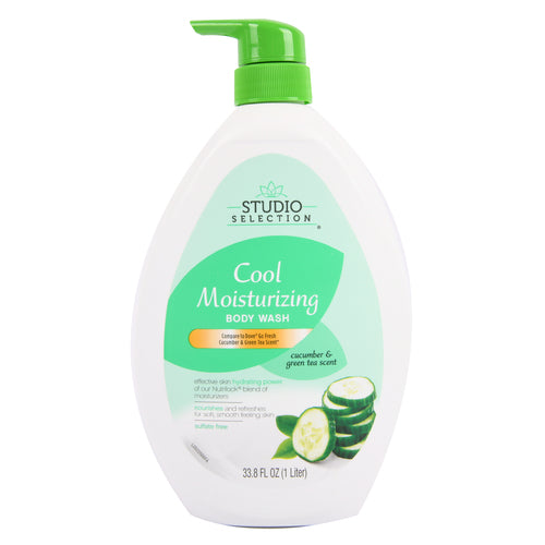 studio select cool moisturizing body wash 33.8 oz -- 3 per case