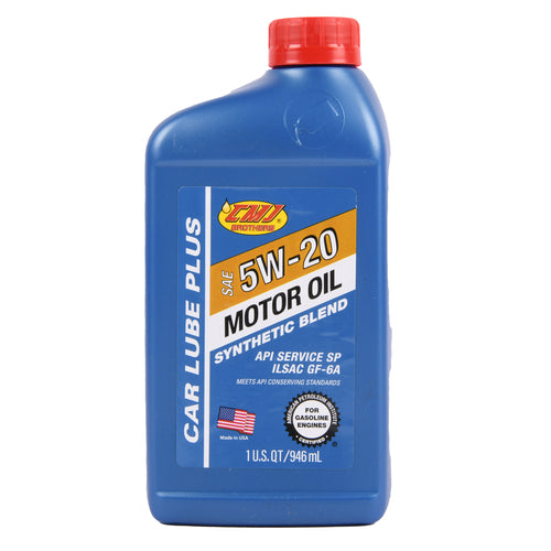 cmj brothers carlube plus syn blend 5w20 1qt -- 12 per case