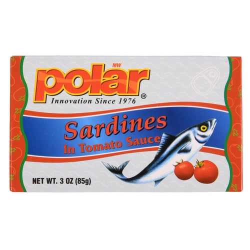 polar sardines in tomato sauce 3 oz -- 24 per case