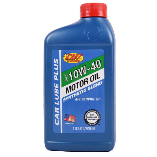 cmj brothers carlube plus syn blend 10w40 1qt -- 12 per case