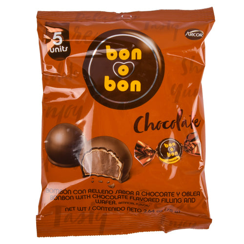 bon bon chocolate flavor -- 24 per case