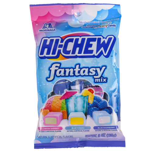 hi-chew fantasy artificial flavored fruit chews 3 oz. -- 6 per case