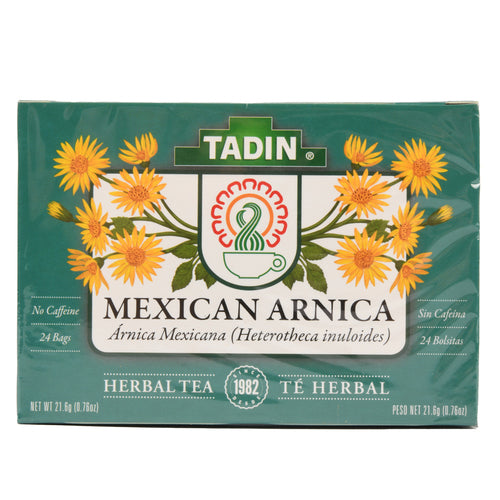 tadin tea mexican arnica 24ct -- 6 per case