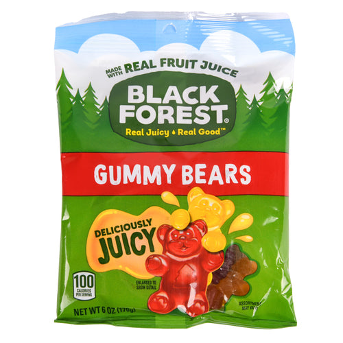 black forest gummy bears 6 oz -- 8 per case