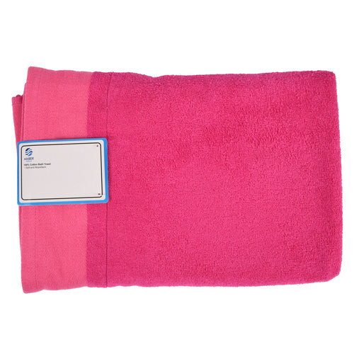 velour bath towel 100 cotton 30 x 60 8 asst colors -- 6 per box