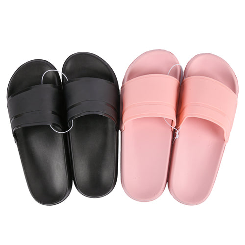 women sandal size 6 10 black pink asst -- 24 per case