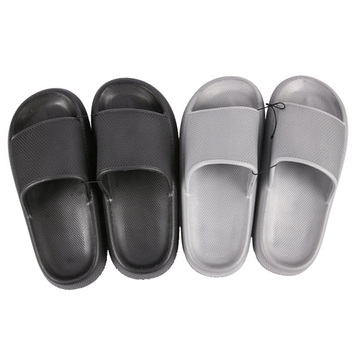 men sandal size 7.5 11 black gray asst -- 24 per case