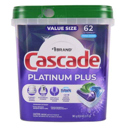 cascade platinum plus pacs w dawn 62 ct -- 1 per case