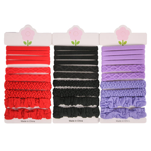 hair band 10 pc 4 asst design -- 12 per box