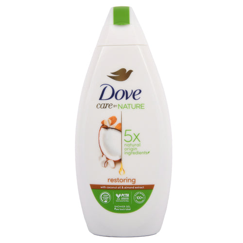 dove body wash restoring coconut 400 ml -- 12 per case