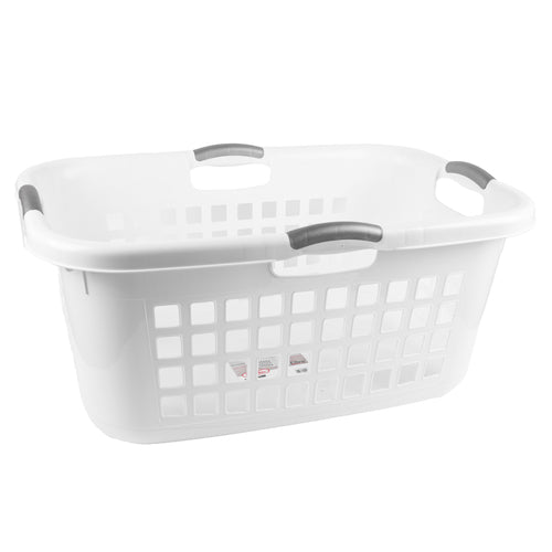 sterilite ultra laundry basket white -- 6 per case