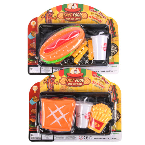 toy fast food play set -- 24 per box