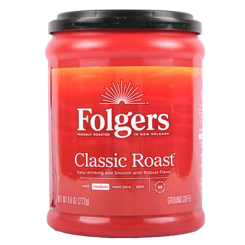 folgers coffee classic roast 9.6oz -- 6 per case
