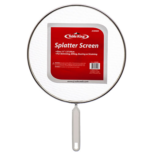 table king splatter screens - stainless steel - 11.8 inches -- 24 per box