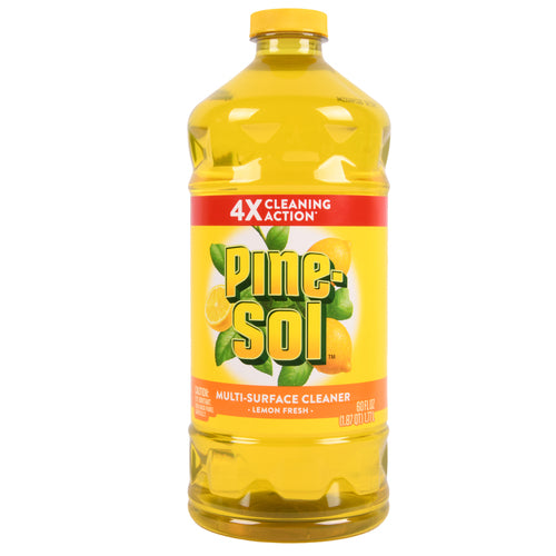 pine-sol liquid cleaner lemon scent 60 oz -- 6 per case