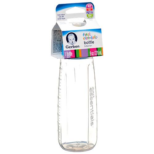 nuk baby bottles 9oz with color top -- 36 per case