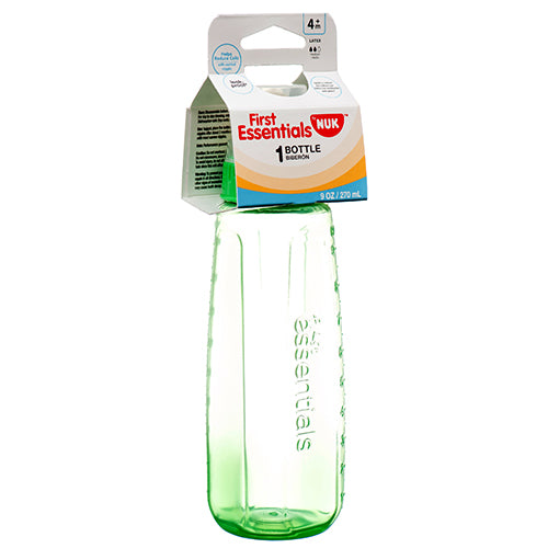 nuk baby bottle fashion tints - 9 oz - bpa free -- 36 per case