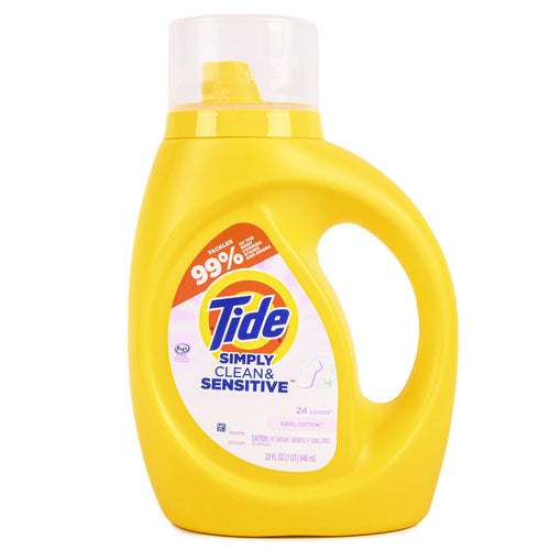 tide simply clean sensitive cool cotton 32 oz -- 6 per case