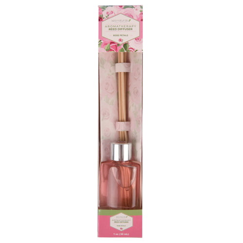 spa naturals reed difusers rose petals -- 12 per box