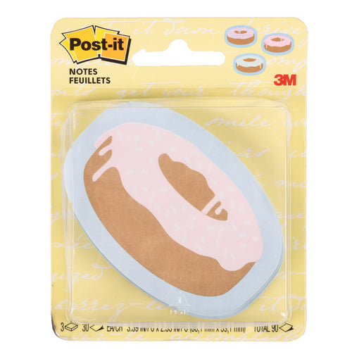 post it - donuts 3pk of 30ct -- 24 per case