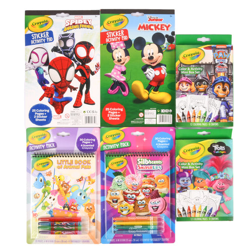 crayola activity disp -- 30 per case