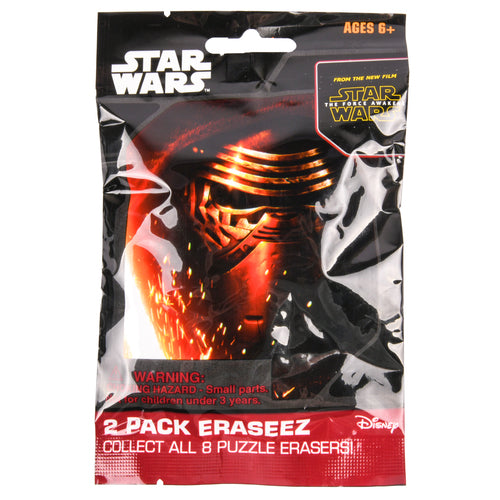 star wars puzzle eraser 2pk -- 24 per box