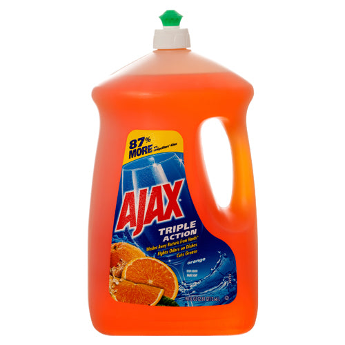 ajax dish liquid orange scent 90 oz -- 4 per case