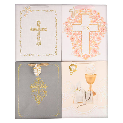 religious large gift bag 4 asst designs -- 12 per box