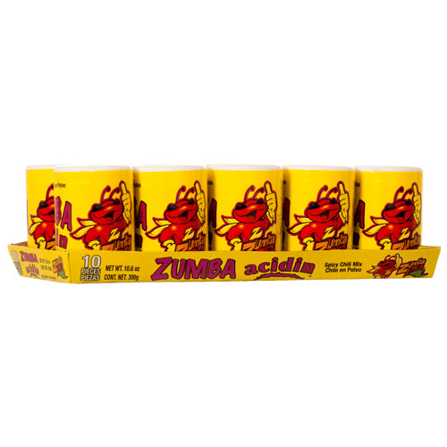 zumba pica 10 ct acidin spicy chili mix -- 12 per case