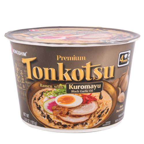 nongshim premium tonkotsu ramen 3.56 oz -- 6 per case